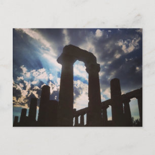 Vallée de cartes postales des Temples, Agrigente, 