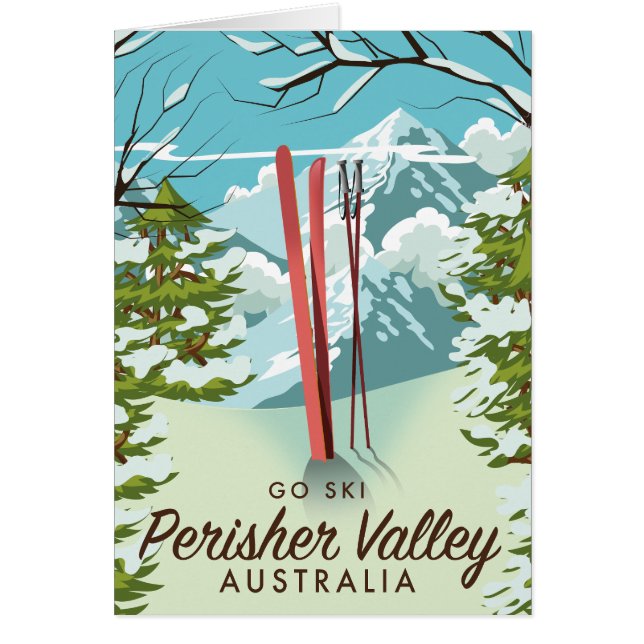 Vallée de Perisher Australie ski. (Devant)