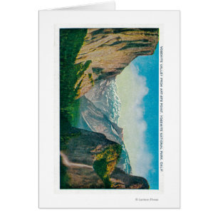 Vallée de Yosemite du point de l'artiste