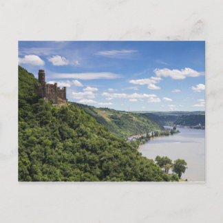 Vallée du Rhin - Carte postale du Château Maus