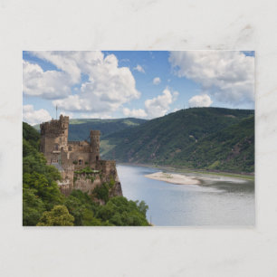 Vallée du Rhin - Château Rheinstein carte postale