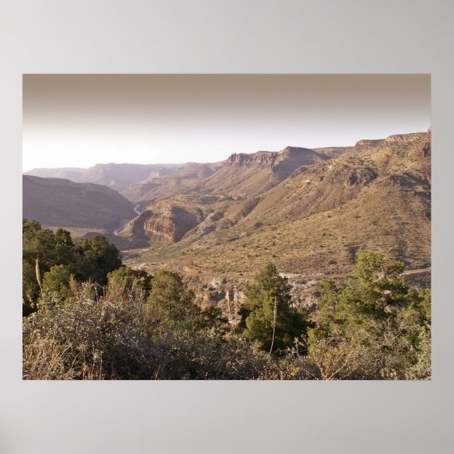 Vallée près de Velarde Nouveau-Mexique - Poster (Devant)