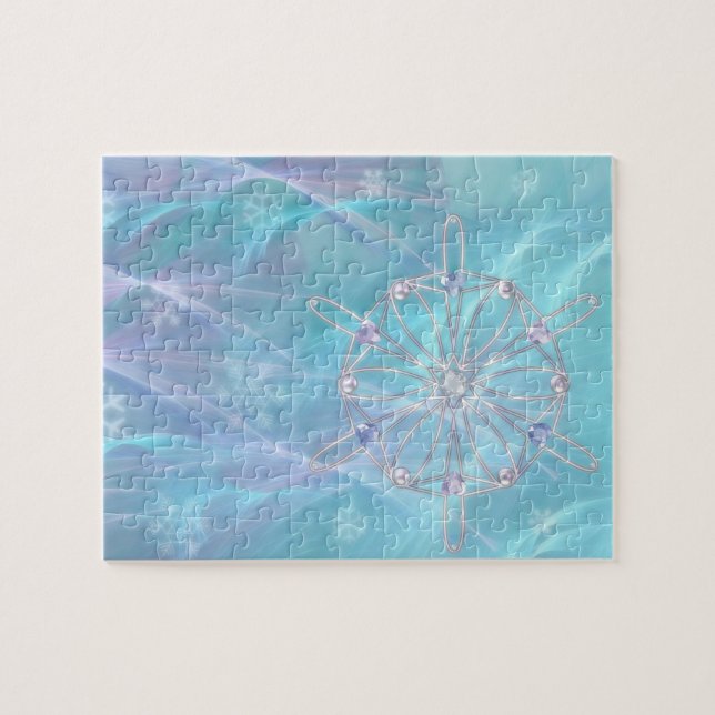 Valse du puzzle de flocons de neige (Horizontal)