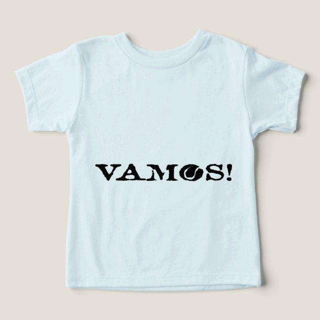 Vamos ! T-shirt bébé (Design Recto)