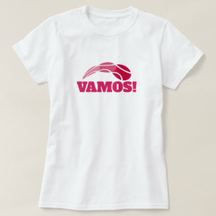 Vamos ! T-shirt mignon de tennis pour des femmes