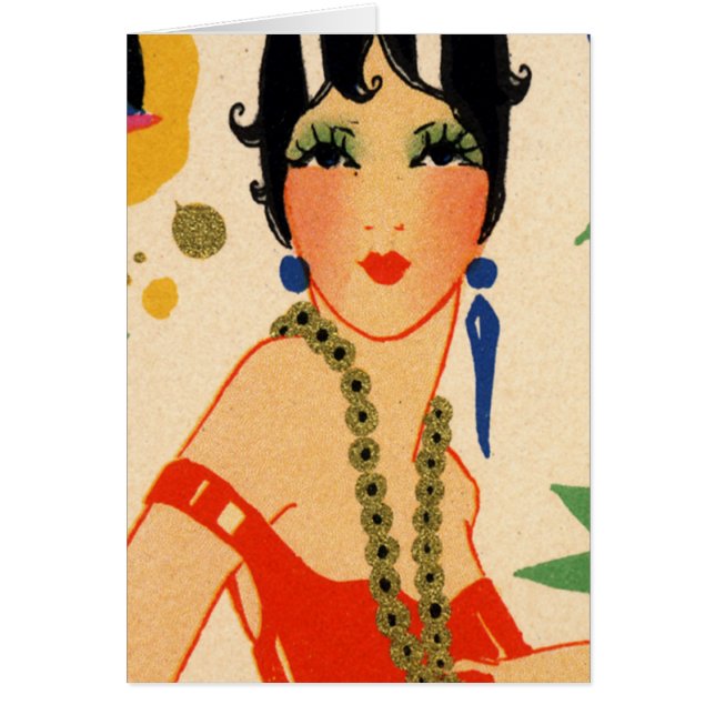 Vamp d'art déco, aileron des années 1920 (Devant)