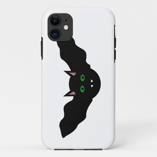 Vampire Chat face chauve Halloween coque iphone (Dos)