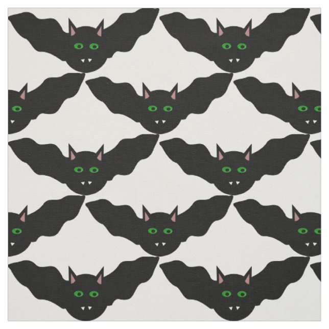 Vampire Chat face chauve-souris tissu à motifs Hal (Échantillon)