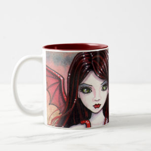 Vampire Halloween Mug par Molly Harrison