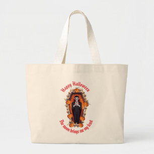 Vampire Halloween Sac fourre-tout blanc 🧛 ♂️ 🤍