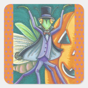 VAMPIRE PRIER MANTIS BOGUE STICKERS Carré DE LA FE