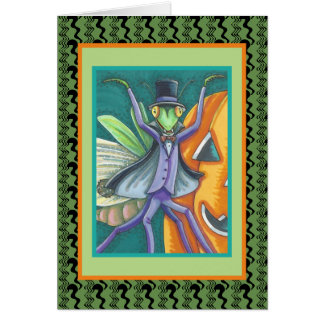 VAMPIRE TRANSYLVANIA MANTIS HALLOWEWEEN CARTE VERS