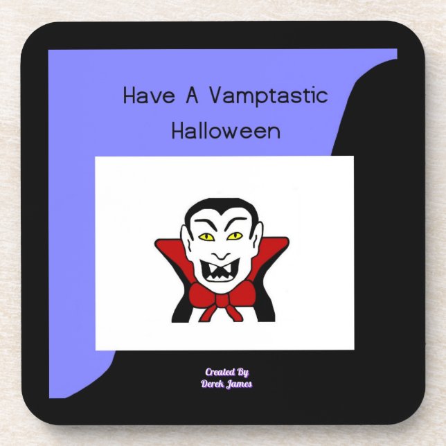 Vamptastic Halloween Dessous de verre en plastique (Devant)