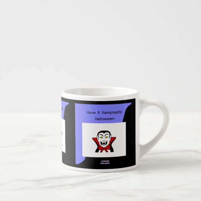 Vamptastic Halloween Espresso Mug (Droite)