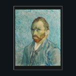 Van Gogh, Autoportrait, Carte postale Art<br><div class="desc">Van Gogh - Peinture autoportrait - Carte postale</div>