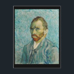 Van Gogh, Autoportrait, Carte postale Art<br><div class="desc">Van Gogh - Peinture autoportrait - Carte postale</div>
