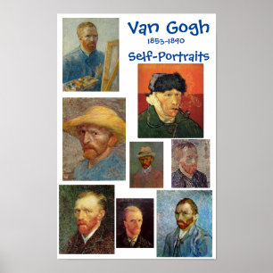 Van Gogh, Autoportraits, Poster