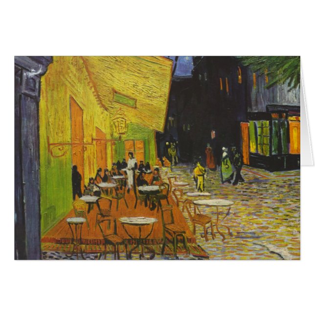 Van Gogh Cafe Terrasse Post-impressionniste (Devant horizontal)