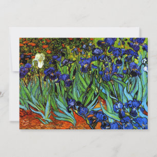 Van Gogh - Carte de voeux Irises