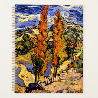 Van Gogh - Deux peupliers sur une colline