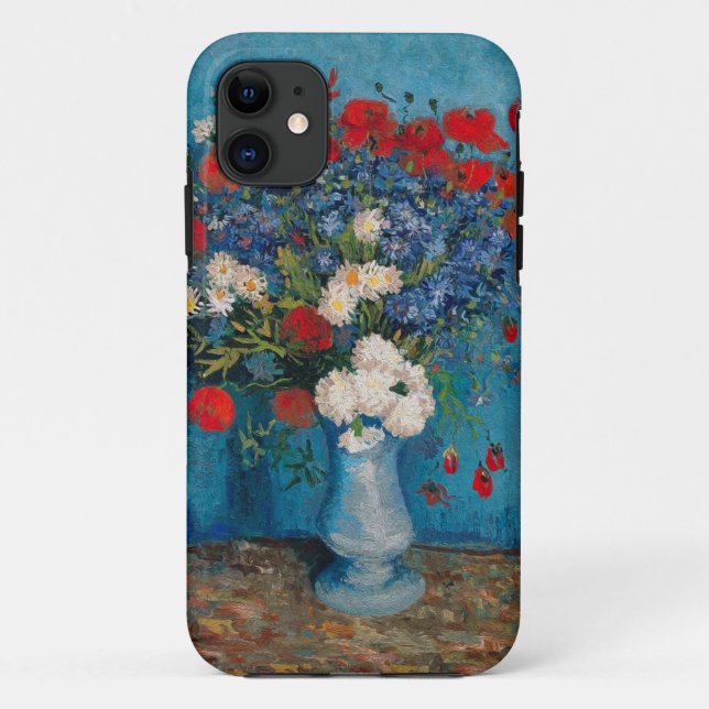 Van Gogh & Elizabeth Flowers - Coque iPhone 5/5s (Dos)