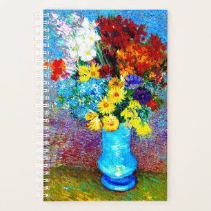 Van Gogh Flowers dans un Vase Bleu