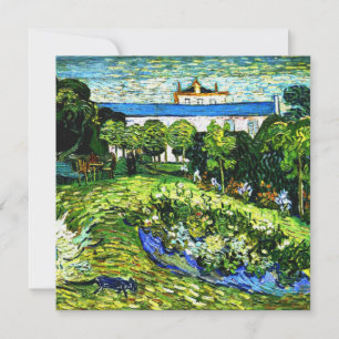 Van Gogh - Jardin de Daubigny, célèbre peinture,