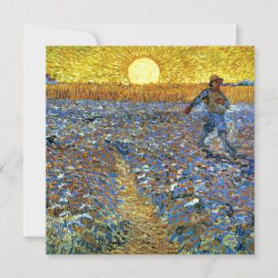 Van Gogh - La tour, célèbre peinture, carte