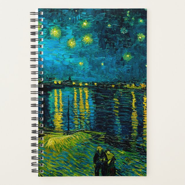 Van Gogh Nuit étoilée sur le Rhône (Devant)