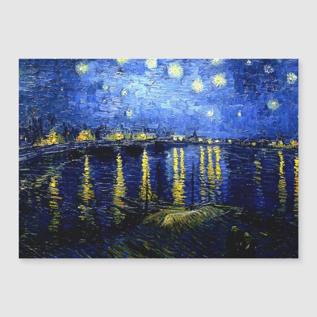 Van Gogh - Nuit étoilée sur le Rhône (Devant)