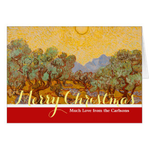 Van Gogh Olive Trees Soleil Jaune Ciel