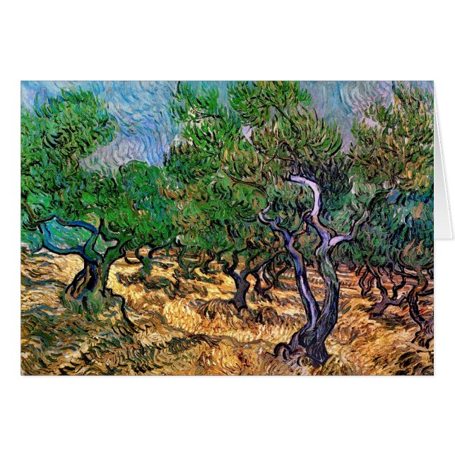 Van Gogh - Oliveraie (Devant horizontal)