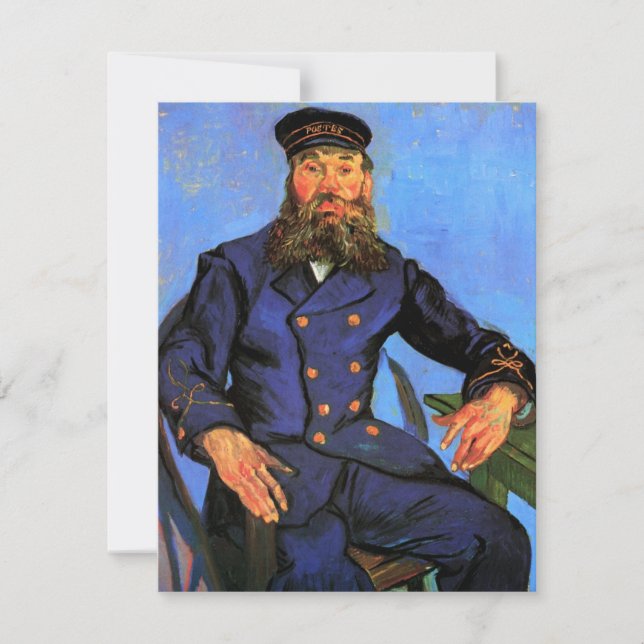 Van Gogh, Portrait du facteur Joseph Roulin (Devant)