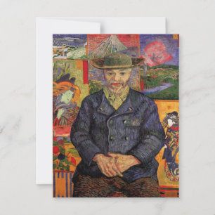 Van Gogh, Portrait du Père Tanguy, Art Vintage