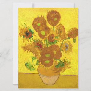 Van Gogh Quinze Tournesols Dans Un Vase Art