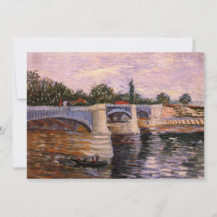 Van Gogh Seine River avec Pont del Grande Jette