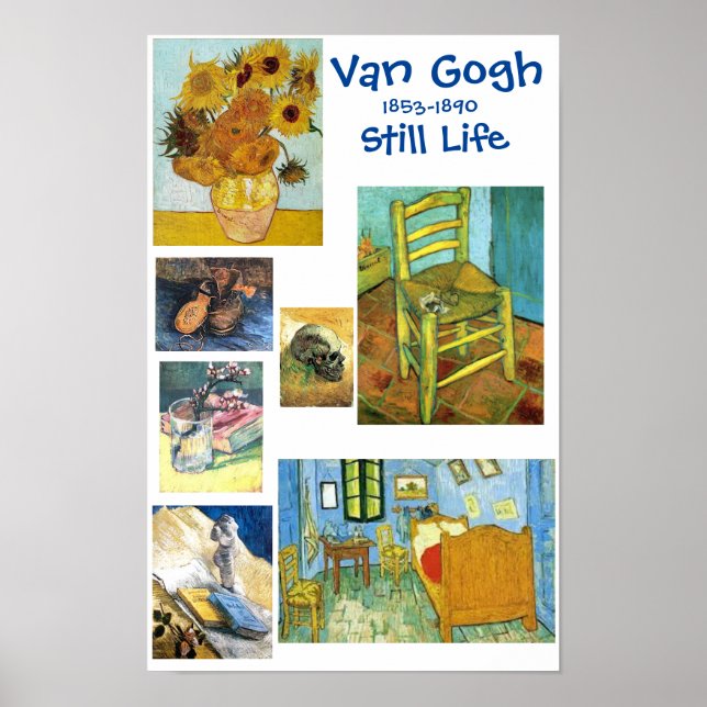 Van Gogh, Still Life, Poster (Devant)