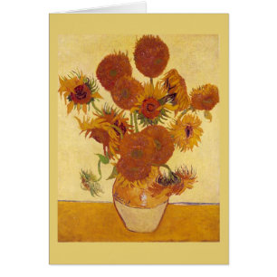 Van Gogh Sunflowers (F454) Art Vintage