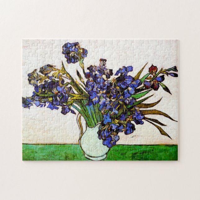 Van Gogh Vase du puzzle d'Irises (Horizontal)