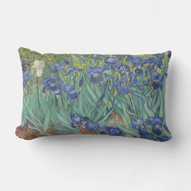 Van Gogh Vintage Irises Coussin extérieur (Recto)