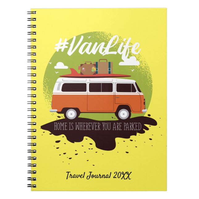 Van life Travel Journal (Devant)