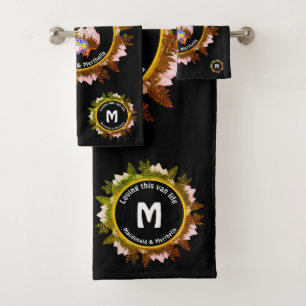 Van Vie personnalisée Camping MONOGRAM Noir