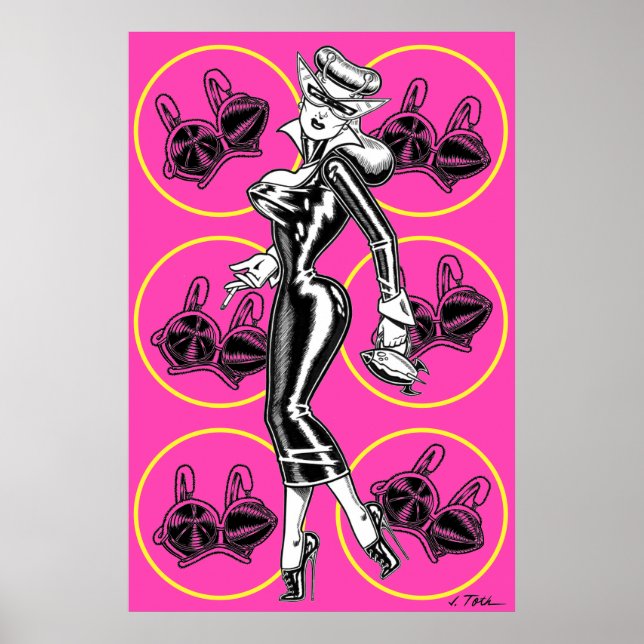 Vana DeVinyl™/Bizarre Fashions Poster (Devant)