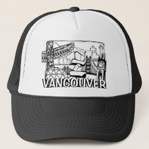 Vancouver BC Casquette Cartes et Casquettes de cam