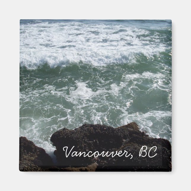 Vancouver, BC Fridge Magnet (Devant)