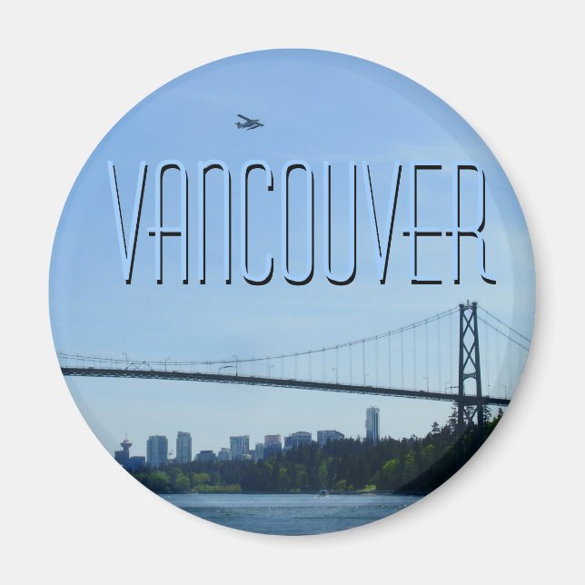Vancouver BC Souvenir Magnets Vancouver Cadeaux (Devant)