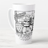Vancouver C.-B. Canada Tasses à café Mugs & Lunett