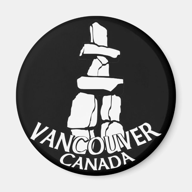 Vancouver Canada Frigo aimants Souvenir Magnets (Devant)