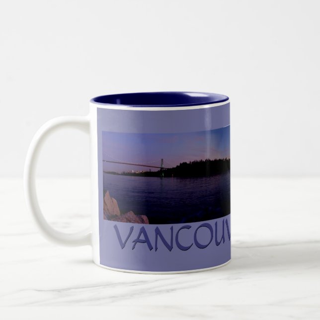 Vancouver Canada Tasses à café Mugs & Lunettes (Gauche)