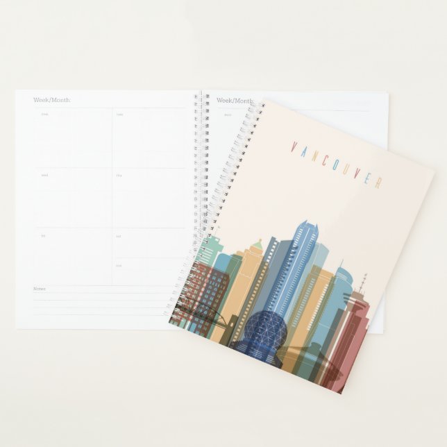 Vancouver, Canada | Ville Skyline (Devant avec enveloppe)